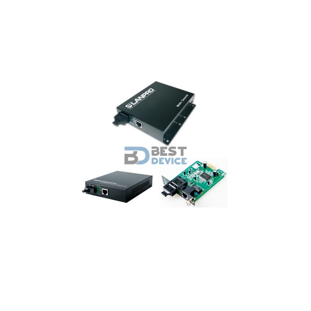 CONV. F.O 10/100 SC SM X 20 KMS LANP LP-ICF2100-20