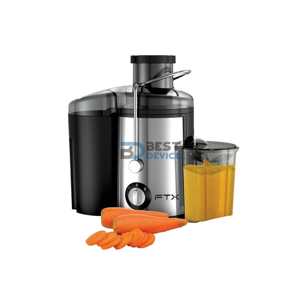 EXPRIMIDOR DE JUGO FTX J-L1 1.2L NEGRO/ACERO INOXIDABLE