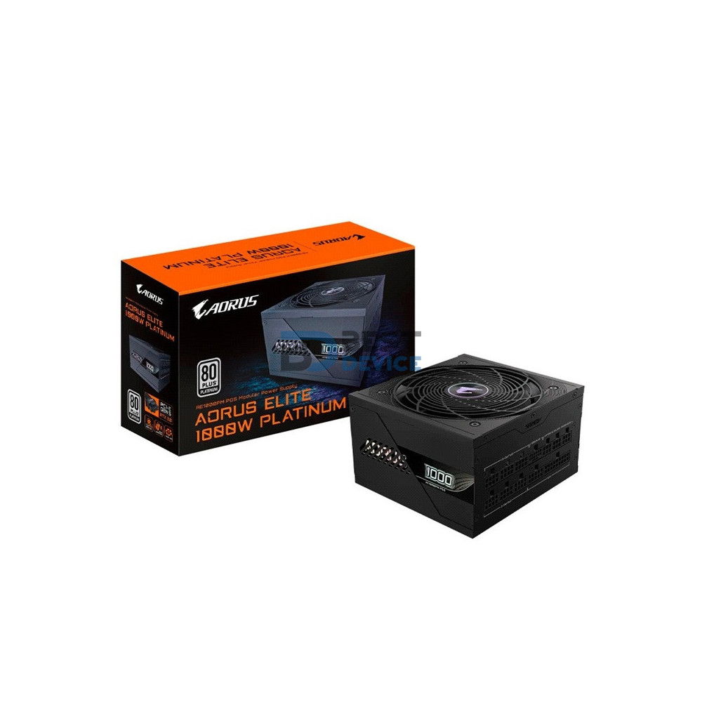 FUENTE AORUS ELITE 1000W PLATINUM 80PLUS FULL MODULAR GP-AE1000PM PG5