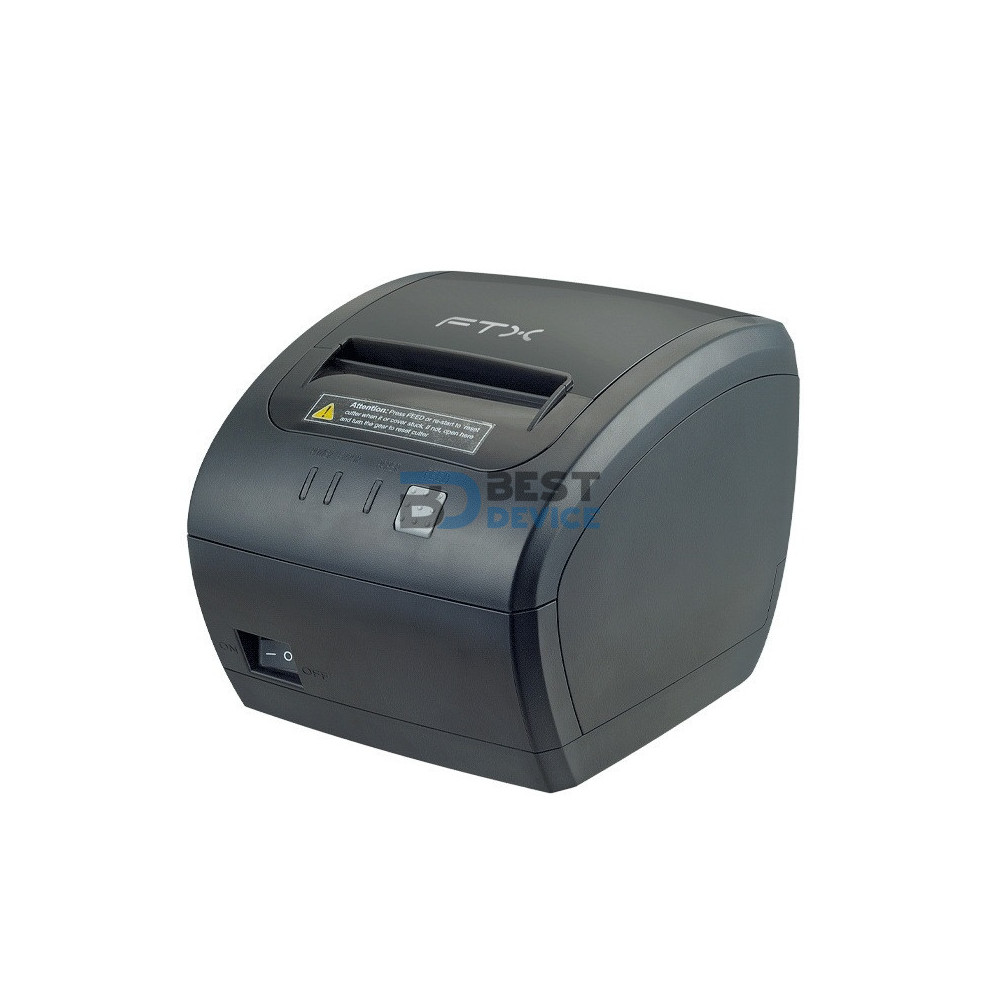 IMPRESORA TERMICA FTX FTXP-80S RECIBOS 3" USB/RED/SERIAL/CUT