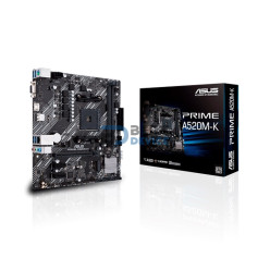 PLACA MADRE ASUS AM4 A520M-K PRIME V/S/R/HDMI/M2/DDR4/MATX