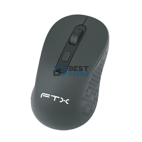 MOUSE FTX MW44 1600DPI/4 BOT/WIR/NEGRO