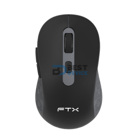 MOUSE FTX MW44 1600DPI/4 BOT/WIR/NEGRO-GRIS