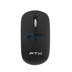 MOUSE FTX MW71 1600DPI/4 BOT/WIR/NEGRO