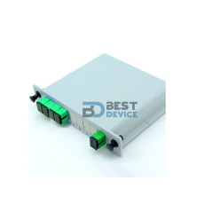 NE ATRIAN ATS1X4PLC-LXD-SCA-C PLUG IN LGX BOX SPLITER1 X 4WITH SC/APC