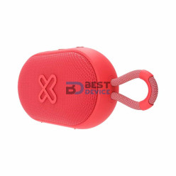 PARLANTE KLIP XTREME GROOVESPLASH KBS-030RD BT/BAT/IPX7/TWS/MIC/ROJO