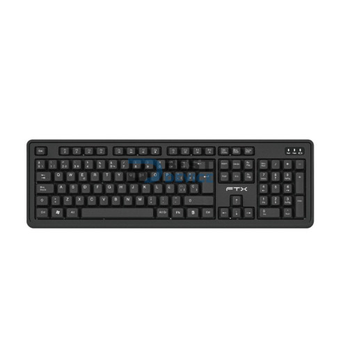 TECLADO FTX KW46 NUM/ESP/WIR/NEGRO
