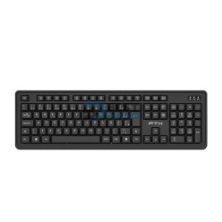 TECLADO FTX KW46 NUM/POR/WIR/NEGRO