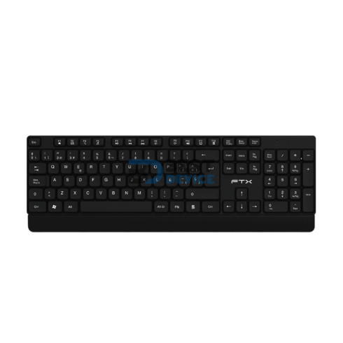 TECLADO FTX KW93 NUM/ESP/WIR/NEGRO