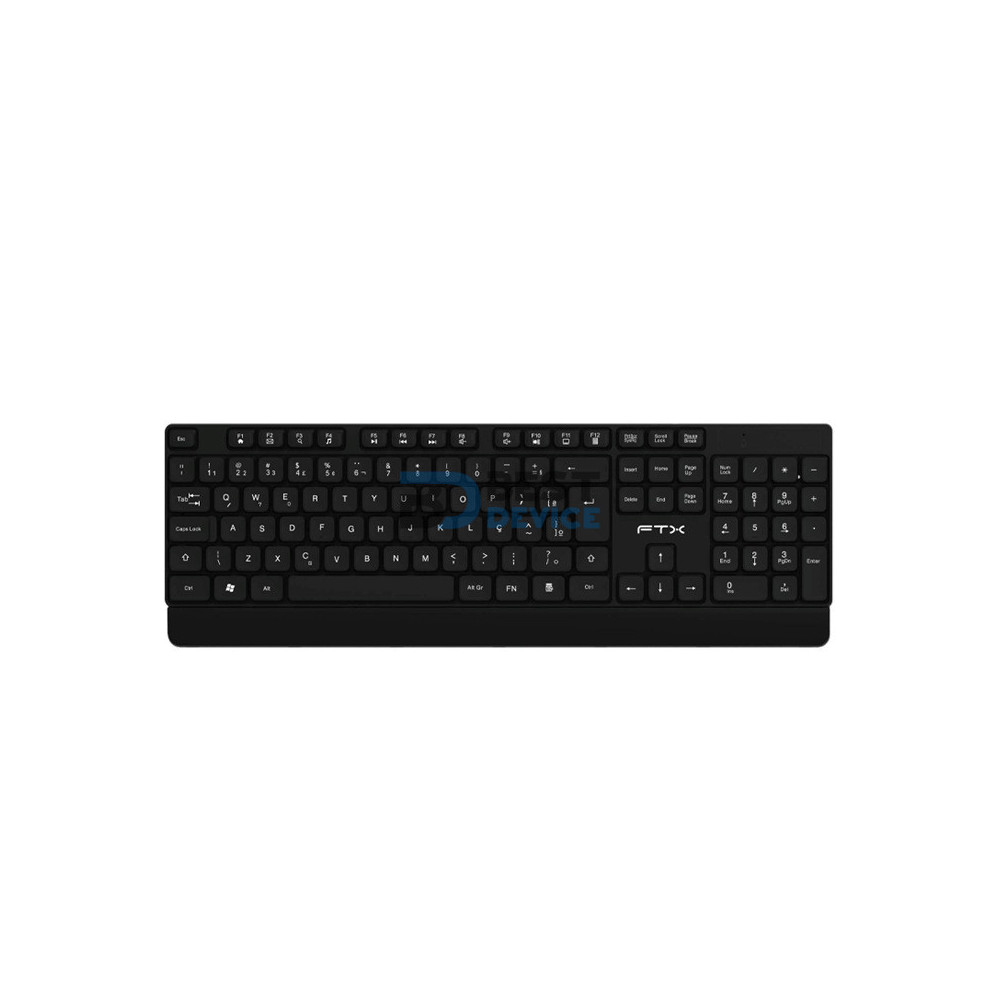 TECLADO FTX KW93 NUM/POR/WIR/NEGRO
