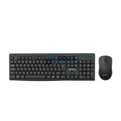 TECLADO+MOUSE FTX KM250 MULT/NUM/POR/WIR/NEGRO