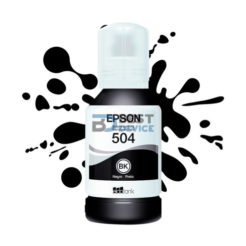 TINTA EPSON T504 120 NEGRO L41XX/L42XX/L61XX T504120-AL 127ML