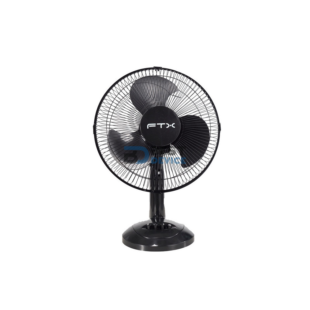 VENTILADOR DE MESA FTX AURA HB-TF-15-02 3 VELOCIDADES/45W/220V/NEGRO