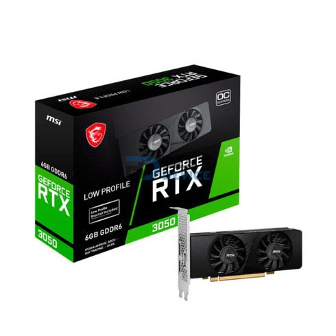 TARJETA GRÁFICA MSI RTX3050 LP 6G OC DD6 912-V812-223