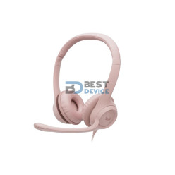 AURICULAR LOGITECH 981-001280 H390 CONFORT ROSA