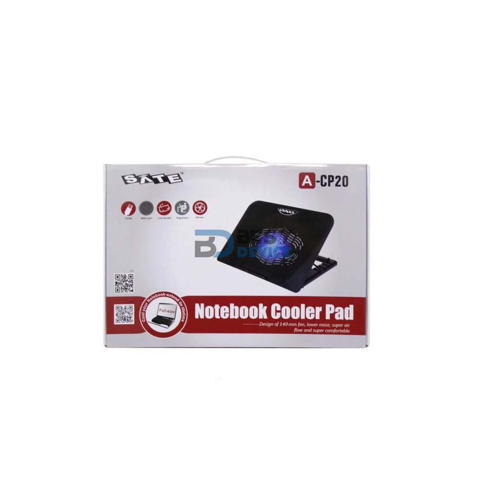 COOLING PAD SATE PARA NOTEBOOK A-CP20