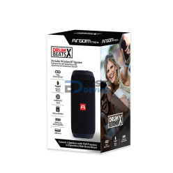 PARLANTE ARGOMTECH ARG-SP-3017BK BT W DRUM BEATS NEGRO