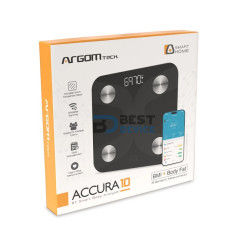 BALANZA ARGOMTECH ARG-SC-8210BK ACCURA 10 NEGRO
