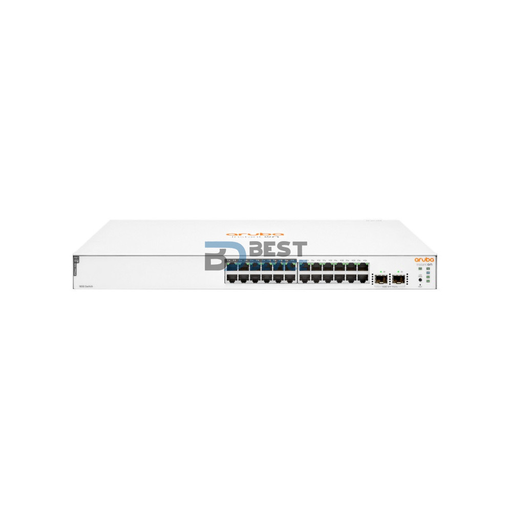 HPE ARUBA SWITCH ION 1830 24G 12G POE 2SFP (JL813A)