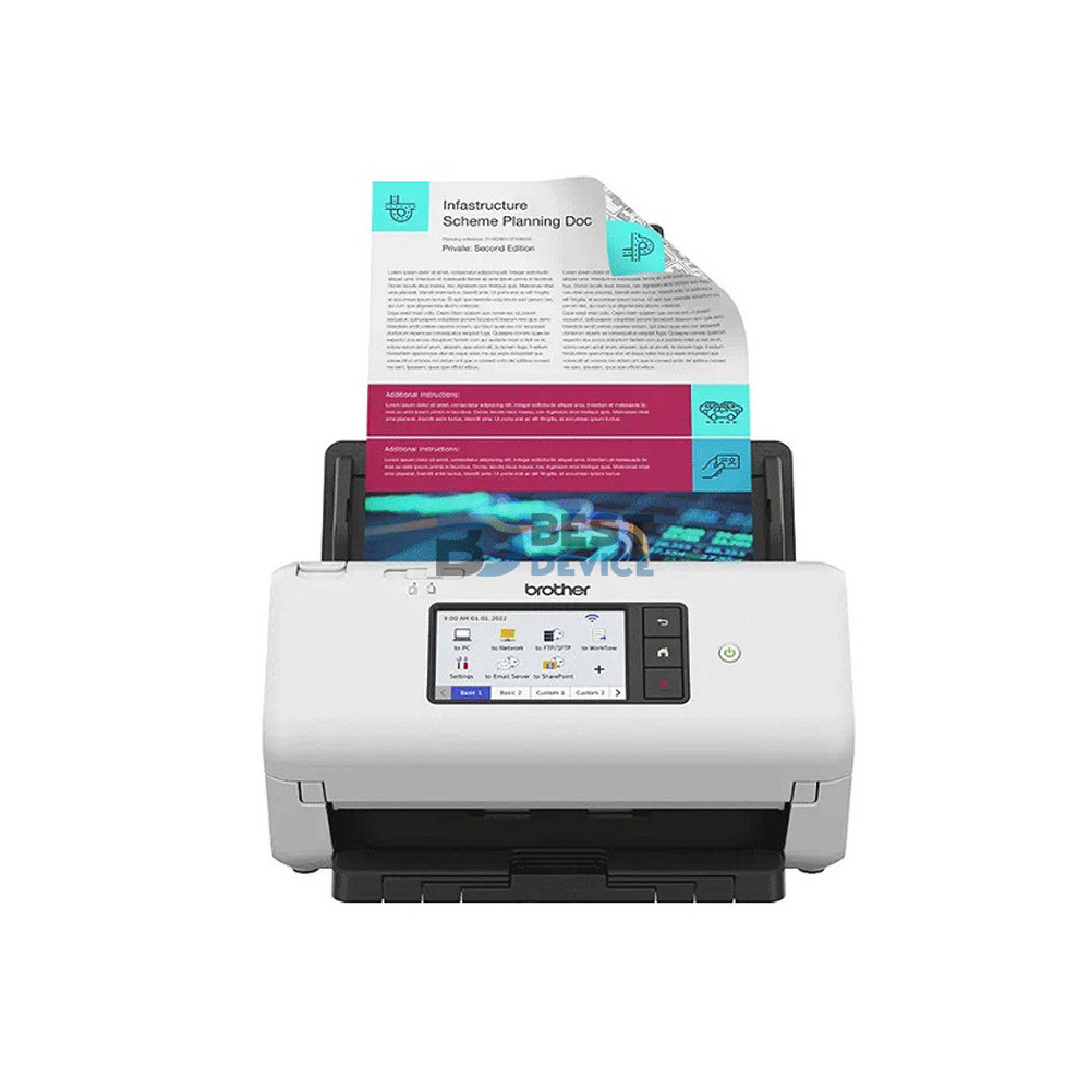 SCANNER BROTHER ADS4700W WIF/RED