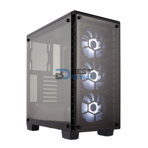 GABINETE CORSAIR CC-9011101-WW CRYSTAL SERIES 460X RGB