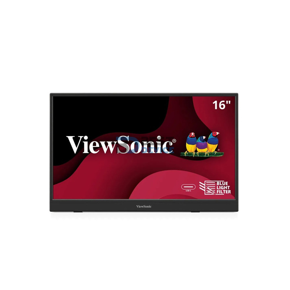 MONITOR PORTATIL VIEWSONIC 16" VA1653 USB-C/15W