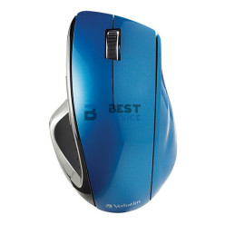MOUSE VERBATIM INALAMBRICO 97593 ERGO AZUL