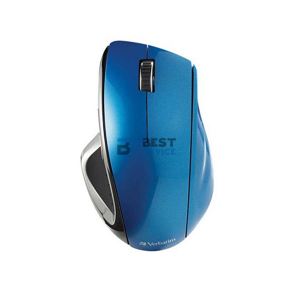 MOUSE VERBATIM INALAMBRICO 97593 ERGO AZUL