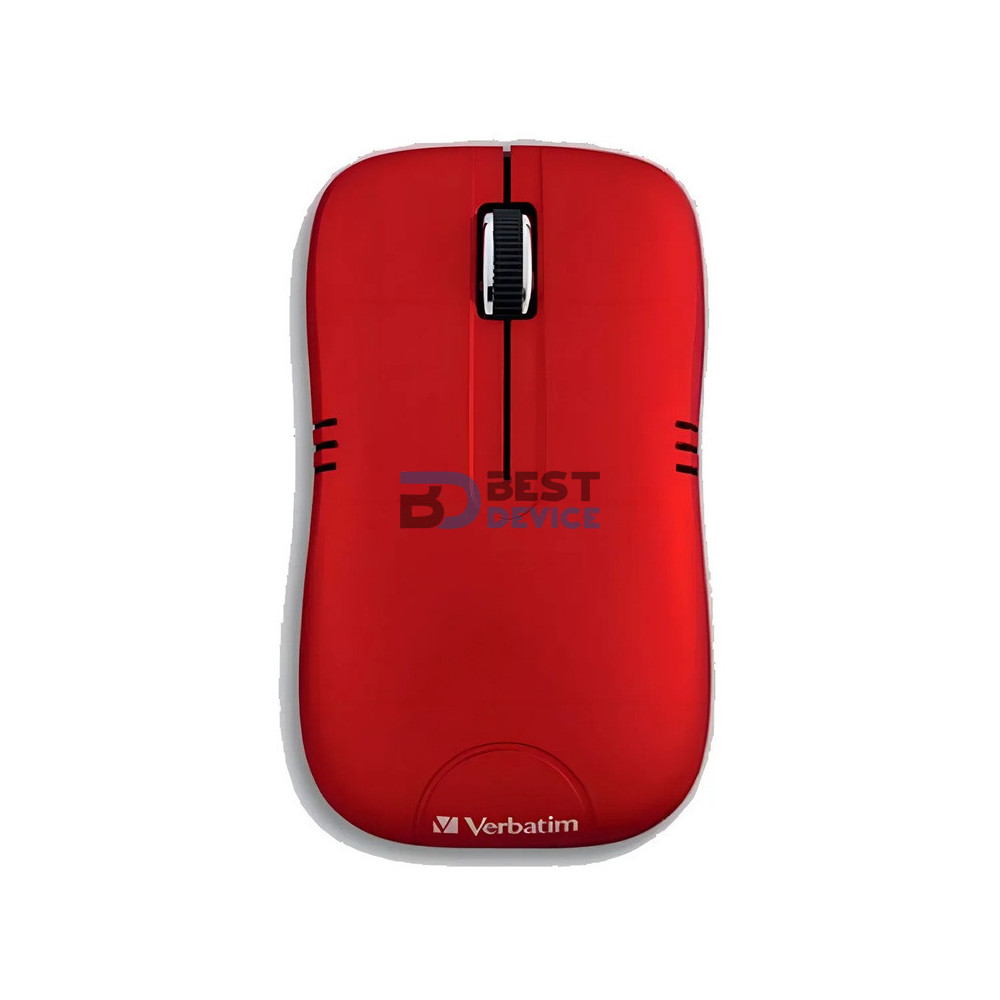 MOUSE VERBATIM 99767 ROJO USB/WIR