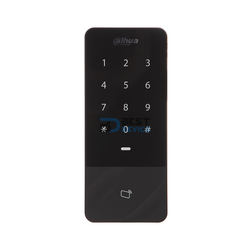 TECLADO DAHUA PARA EXTERIOR ASI1201E TARJ/PASS TCP/IP