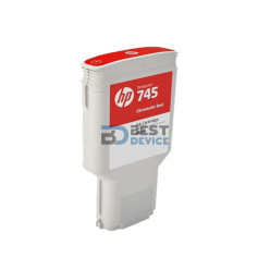 TINTA HP 745 F9K06A ROJO CROMATICA 300 ML