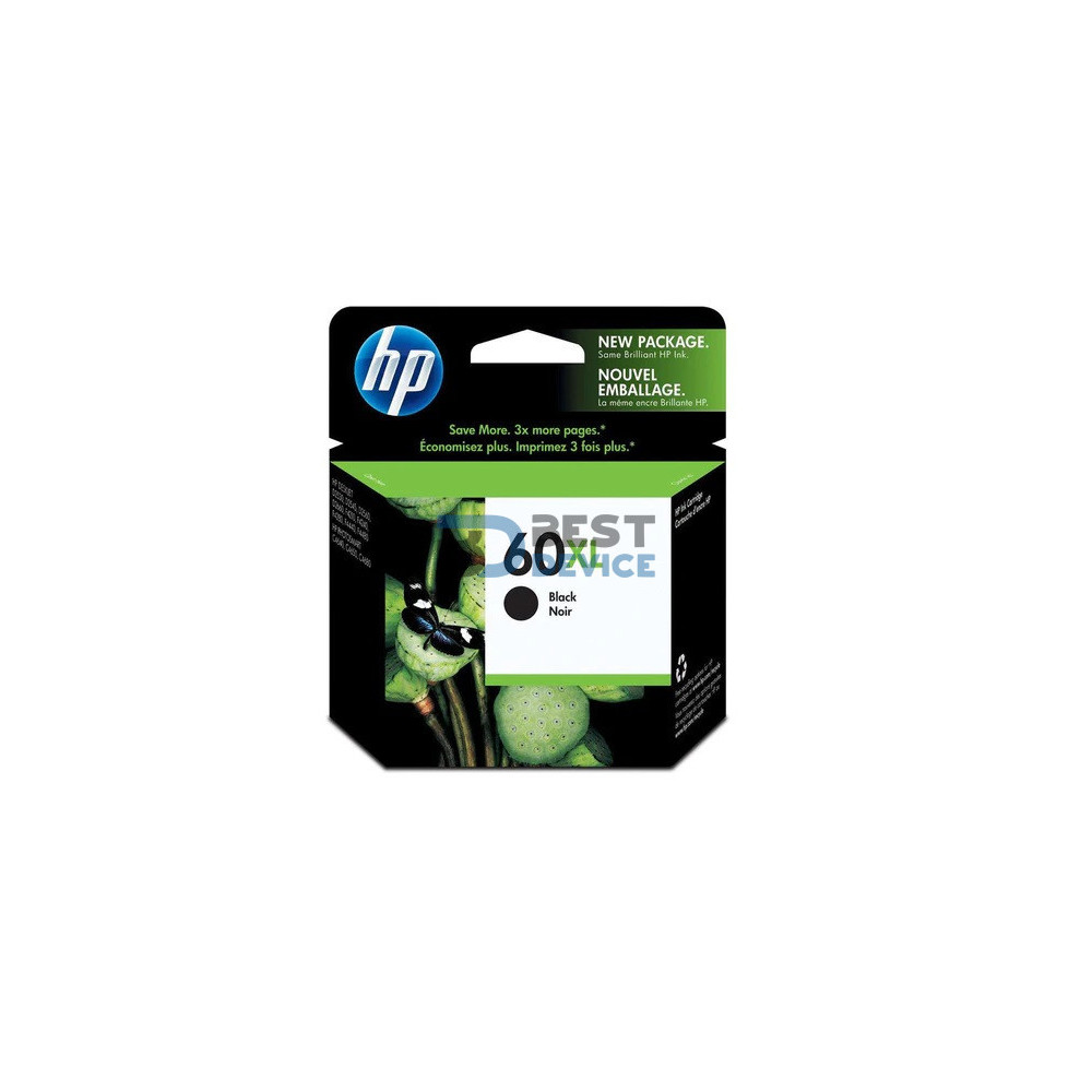 TINTA HP 60XL NEGRO CC641WL 13.5ML