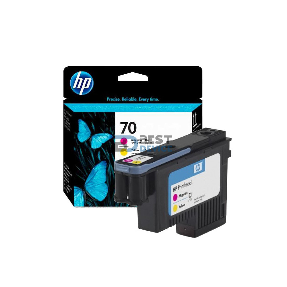 CABEZAL DE IMPRESIÓN HP C9406A 70 MAGENTA Y AMARILLO