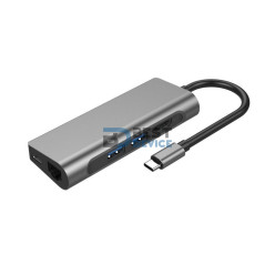 ADAPTADOR SATE USB TIPO C 7 EN 1 A-HUBC53
