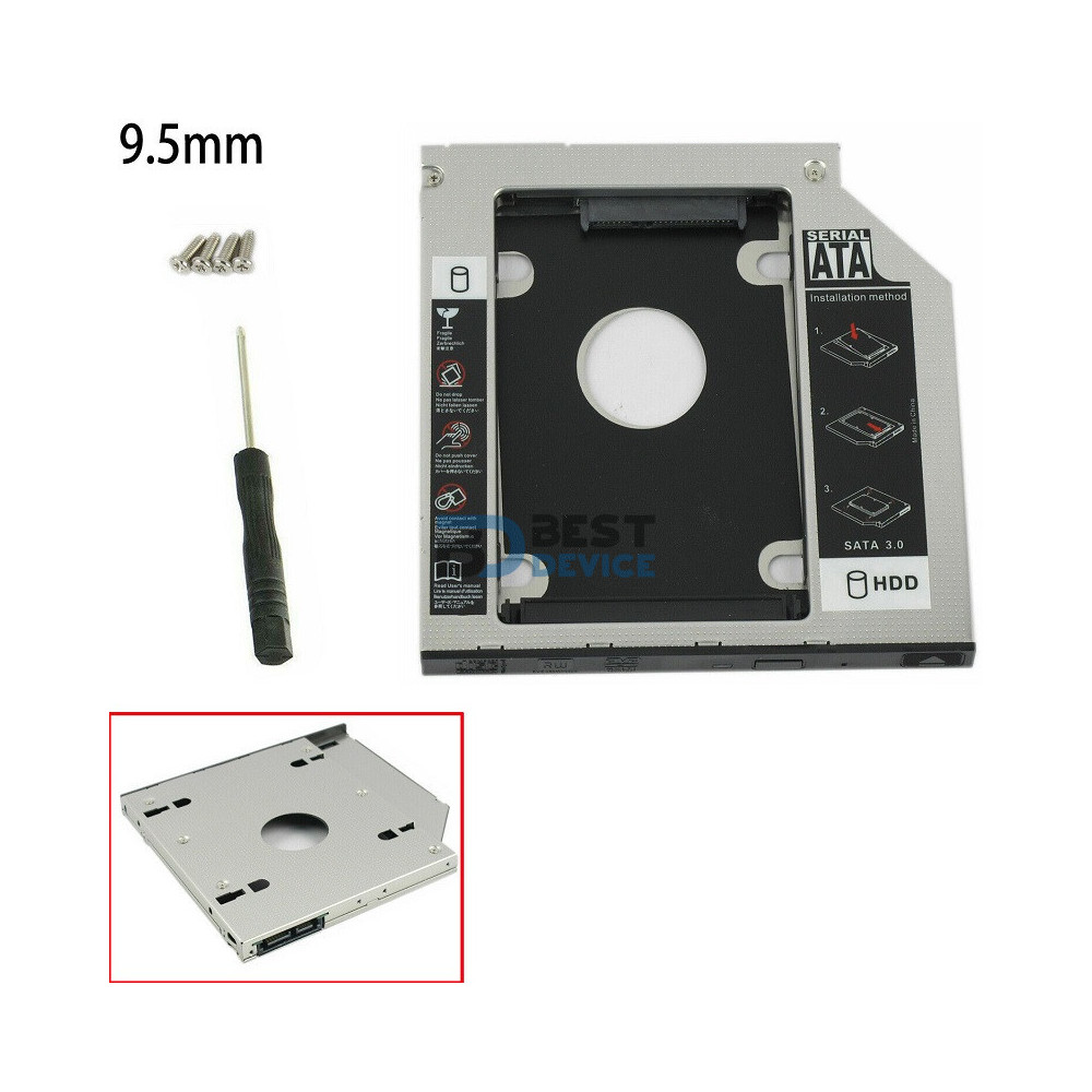 ADAPTADOR CADDY P/NB 9.5MM