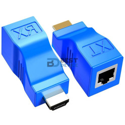 ADAPTADOR HDMI EXTENSOR 30MTS A RJ45