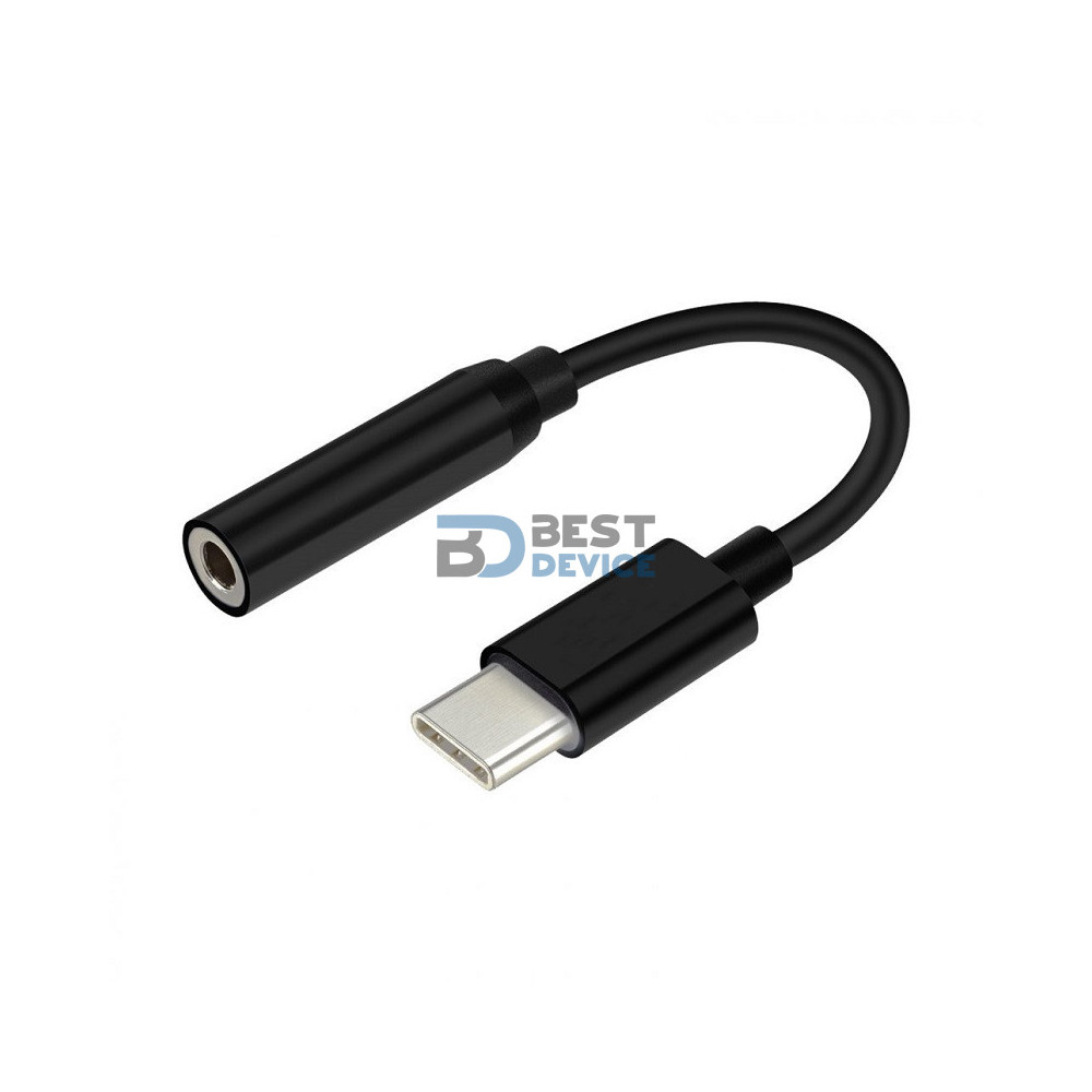 CABLE ADAPTADOR SATE USB-C (M) A AUDIO 3.5MM (H) AL-08