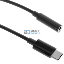 CABLE ADAPTADOR SATE USB-C (M) A AUDIO 3.5MM (H) AL-08