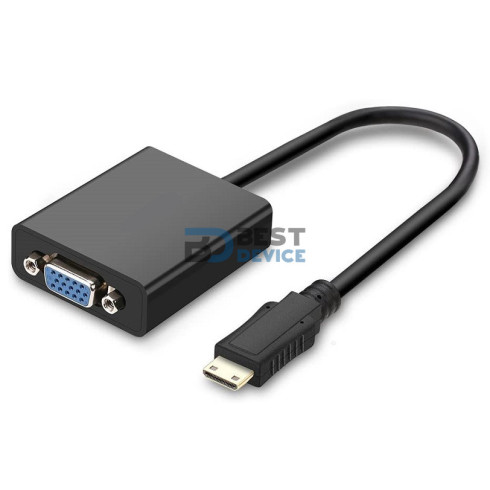 ADAPTADOR MINI HDMI A VGA