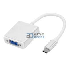 CABLE ADAPTADOR TIPO C A VGA HEMBRA
