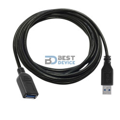 CABLE EXTENSOR USB 3.0 3MTS