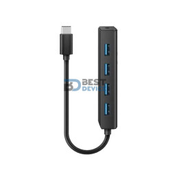 CABLE MULTIPUERTO USB TYPE-C 3.0 4 PUERTOS
