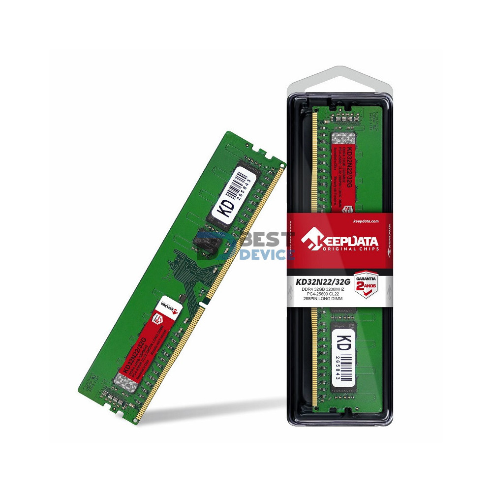 MEMORIA RAM KEEPDATA DDR4 32GB 3200 MHZ