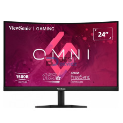 MONITOR GAMER VIEWSONIC 24" VX2468-PC-MHD FHD 165HZ CURVO