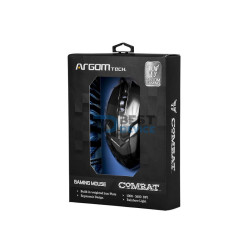 MOUSE GAMER ARGOMTECH ARG-MS-2040BK MS40 NEGRO/AZUL