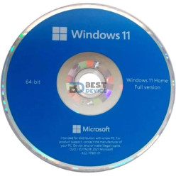MICROSOFT OEM DVD WINDOWS 11 HOME 64 BIT