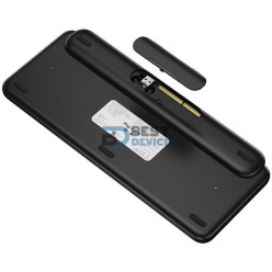 TECLADO LOGITECH 920-010713 POP MECANICAL WIR NEG/AMA