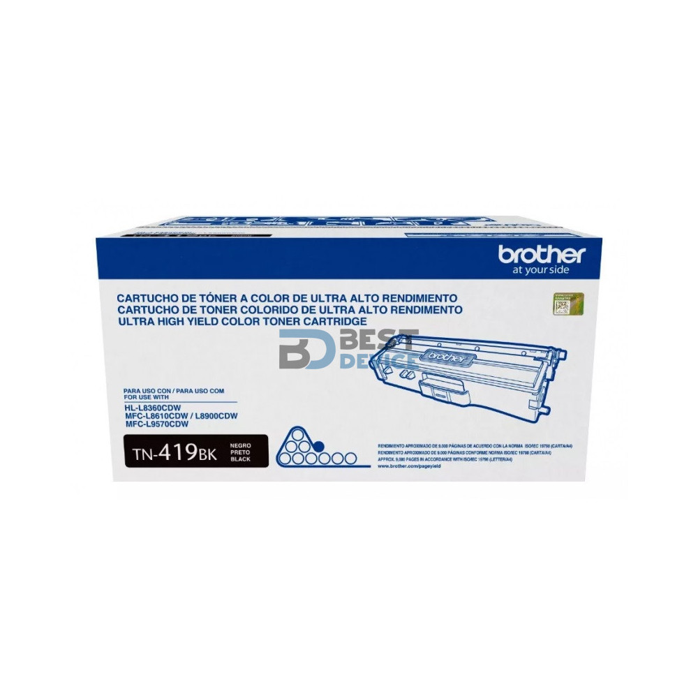 TONER BROTHER TN419BK NEGRO (8900C/8360C)