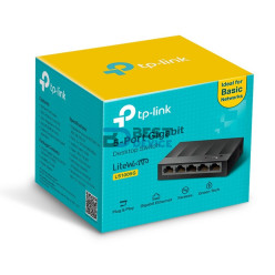 SWITCH TP-LINK 5P LS1005G 10/100/1000 MBPS