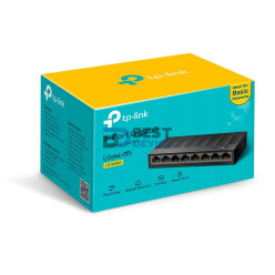 SWITCH TP-LINK HUB 8P LS1008G 10/100/1000